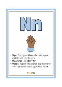 A to Z American Sign Language