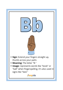 A to Z American Sign Language