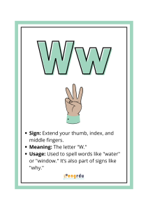 A to Z American Sign Language