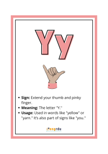 A to Z American Sign Language