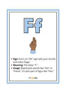 A to Z American Sign Language