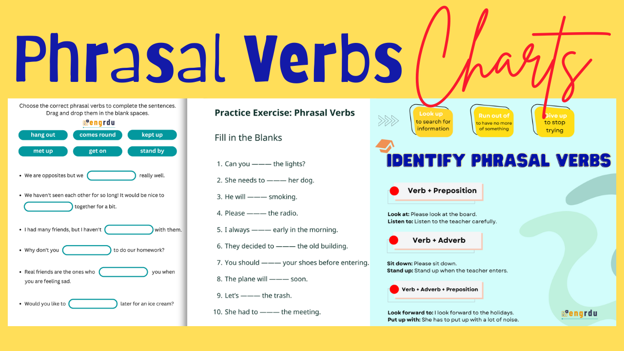 Phrasal Verbs in English with Helpful Examples