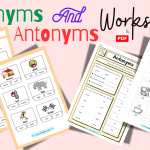 Synonyms and Antonyms Worksheets with PDF