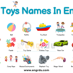 List of Kids Toys Names in English with Images and Examples