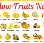 45 Yellow Fruits Names in English with Pictures | List of Yellow Fruits