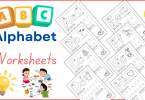 Kindergarten Alphabet Worksheets For Kids