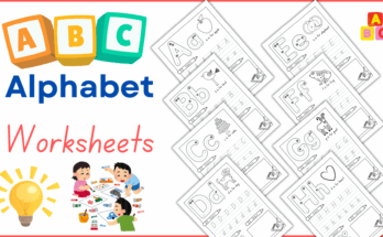 Kindergarten Alphabet Worksheets For Kids