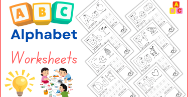 Kindergarten Alphabet Worksheets For Kids