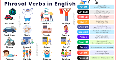 35+ Phrasal Verbs List with Examples and PDF