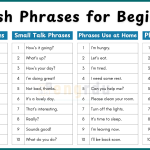 Daily Used English Phrases for Beginners