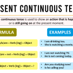 Present Continuous Definition, Structure, and Sentences