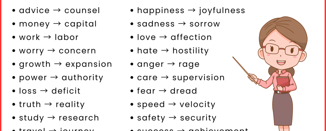 100 Advanced Nouns That Used in the English Language