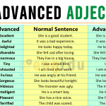 100 Advanced Adjectives That Used in the English Language
