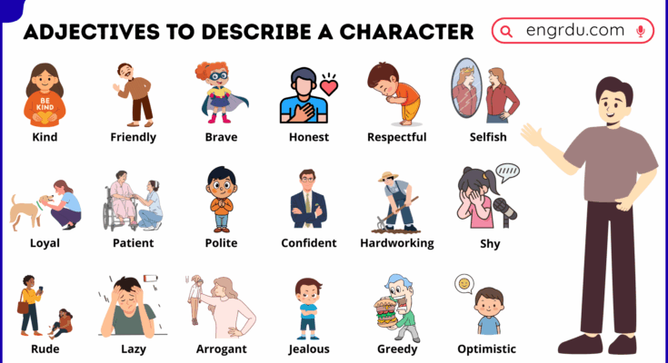 Adjectives for Describing a Character