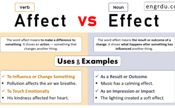Affect and Effect