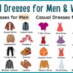 Casual Dresses for Men and Women with Their Pictures