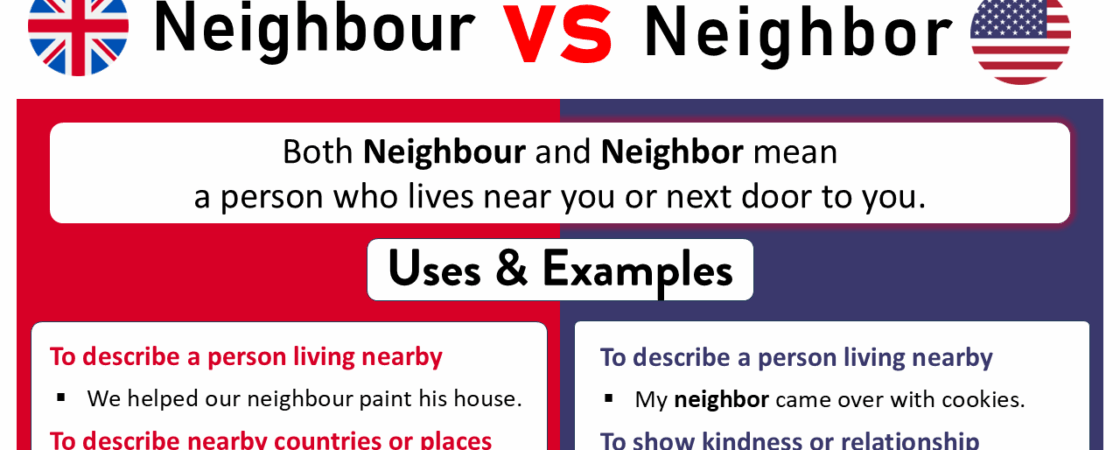 Neighbor vs Neighbour