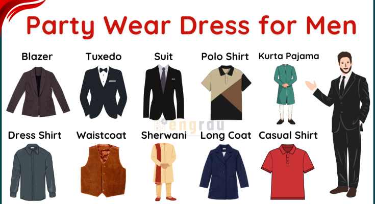 Party Wear Dress for Men with Pictures