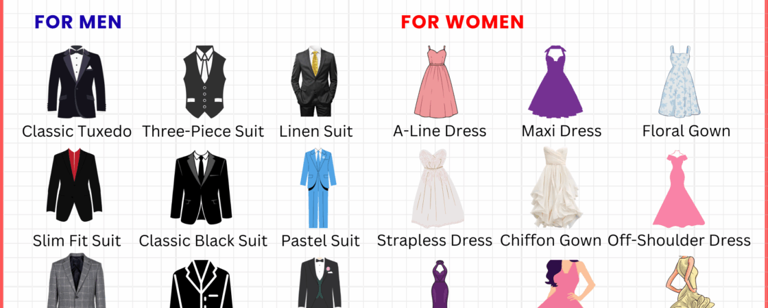 Spring Formal Dresses for Men and Women with Pictures