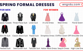 Spring Formal Dresses for Men and Women with Pictures