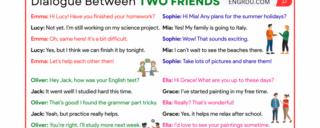 Dialogue Between Two Friends