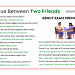 Dialogue Between Two Friends about Exam Preparation