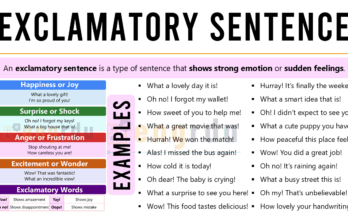 Exclamatory Sentence Definition and Examples