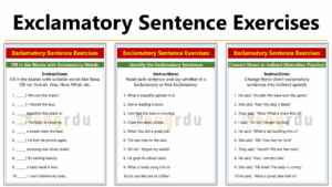 Exclamatory Sentence Definition, Uses, and Examples - Engrdu