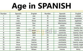 How to Say Your Age in Spanish