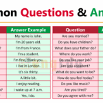 100 Answers to Common English Questions and PDF