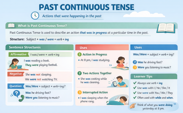 Past Continuous Tense