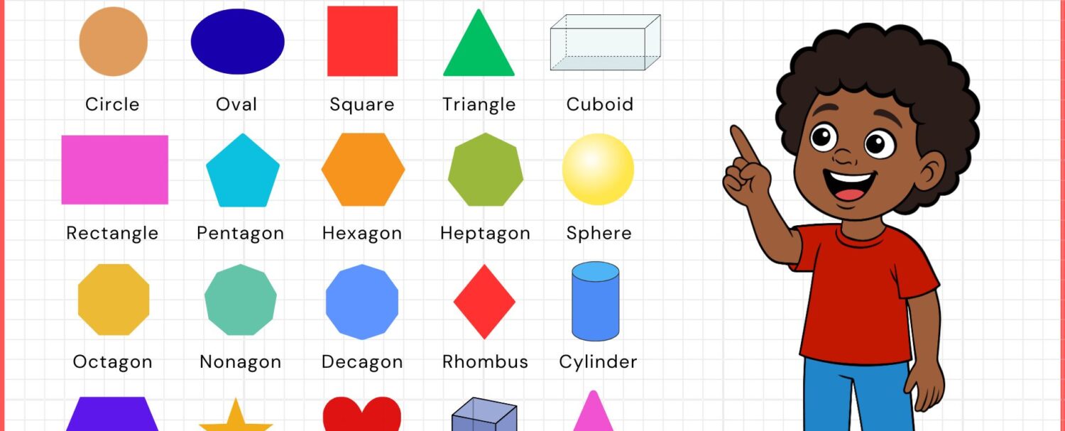 Shapes Names for Kids in English