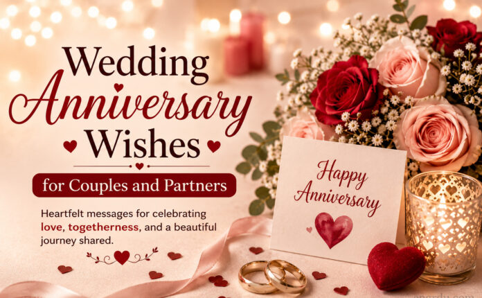 Anniversary Wishes for Couples and Partners