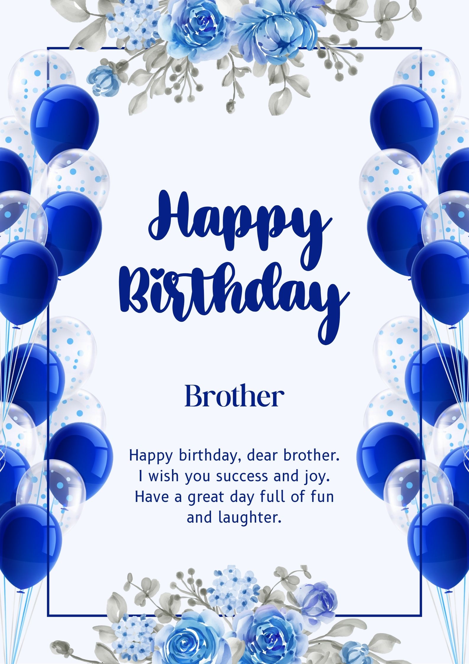 Birthday Wishes for Brother