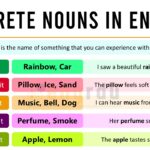 Concrete Nouns Definition and Examples