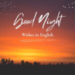 Good Night Wishes in English