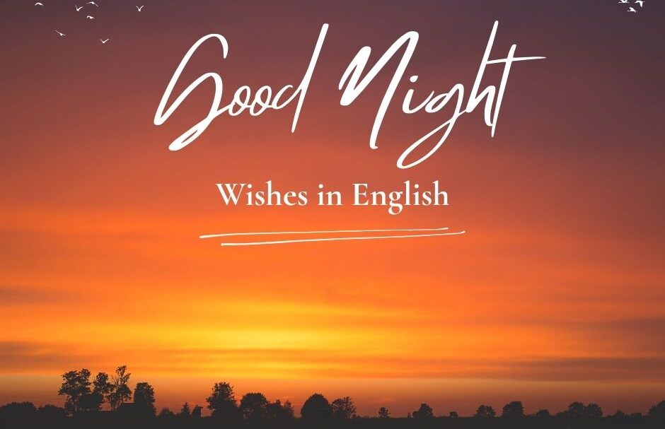 Good Night Wishes in English