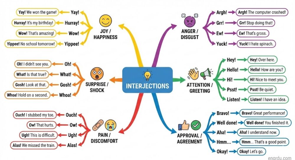 Interjections Chart