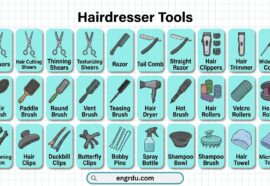 Hairdresser Tools Names and Uses with Pictures