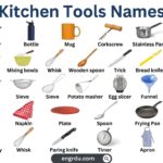 Names of Kitchen Tools with Pictures