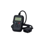 Digital OBD scanner used for vehicle diagnostics.