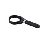 Oil filter wrench used during engine maintenance.