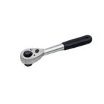 Ratchet handle used for fast and easy bolt tightening.