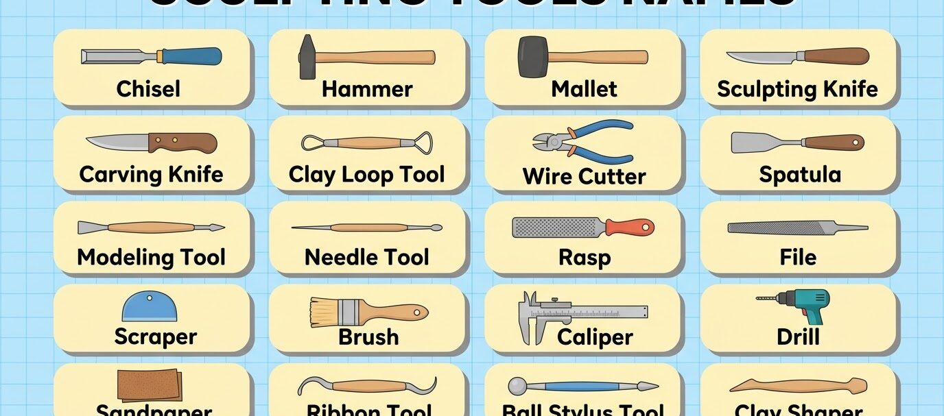 Sculpting Tools Names and Pictures