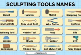 Sculpting Tools Names and Pictures