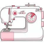 Sewing machine used for fast and accurate stitching.