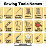 Sewing Tools Names List