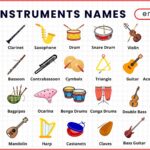 Sound Instruments Names with Pictures