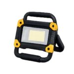 Portable work light for vehicle repairs in dark areas.