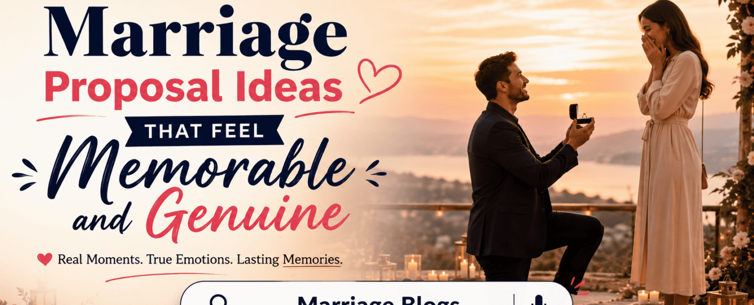 Marriage Proposal Ideas
